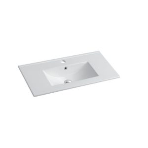 Раковина на мебель Vincea Mia Slim 81 Белый глянцевый