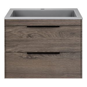 Тумба подвесная Vincea Chiara 2D 60 Дуб темный